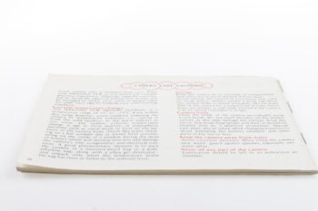 Nikon Nikkormat ELW Instructions Manual