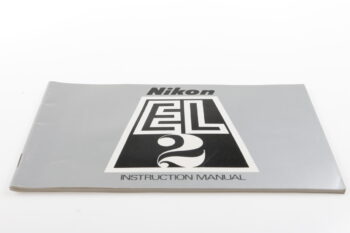 Nikon Nikkormat EL 2 Instructions Manual