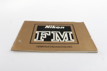 Nikon FM Gebrauchsanweisung