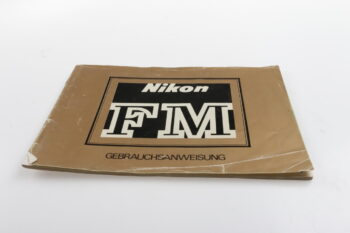 Nikon FM Gebrauchsanweisung