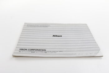 Nikon FM2 Bedienungsanleitung