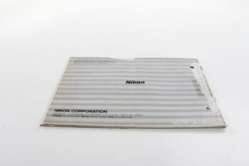 Nikon FM2 Instructions Manual