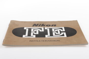 Nikon FE Instruction Manual