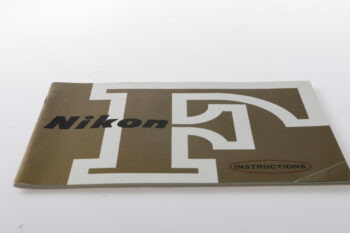 Nikon F Instruction Manual
