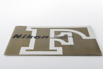 Nikon F Instruction Manual