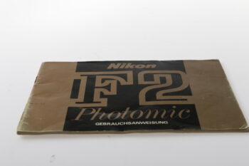 Nikon F2 Photomic Gebrauchsanweisung