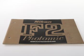 Nikon F2 Photomic Gebrauchsanweisung