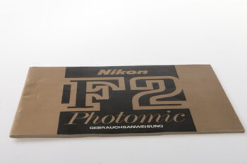 Nikon F2 Photomic Gebrauchsanweisung