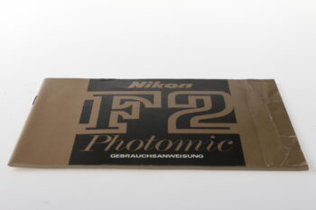 Nikon F2 Photomic Gebrauchsanweisung