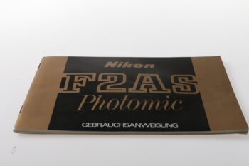 Nikon F2 AS Photomic Gebrauchsanweisung