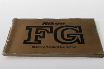 Nikon FG Bedienungsanleitung