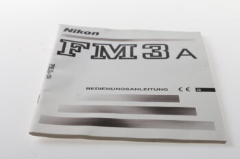 Nikon FM3A Bedienungsanleitung
