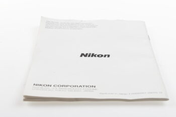 Nikon FM3A Bedienungsanleitung