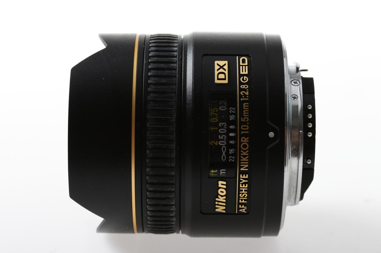 Nikon AF DX Fisheye-Nikkor 10,5mm f/2,8 G ED - #399107