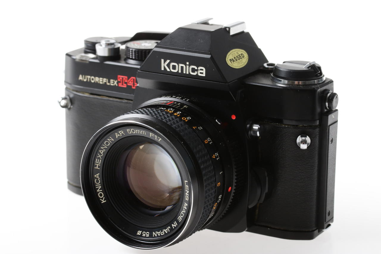 Konica Autoreflex T4 mit Hexanon 50mm f/1,7 - #130471