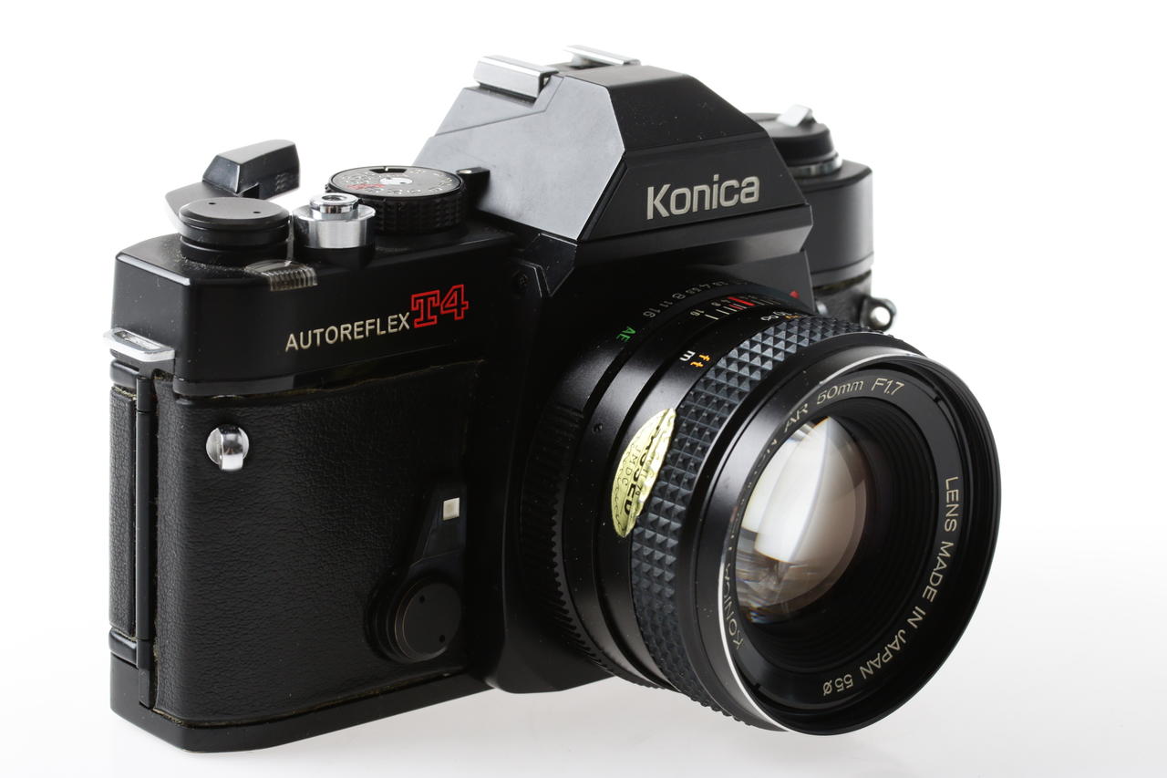 Konica Autoreflex T4 mit Hexanon 50mm f/1,7 - #130471
