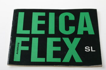 Leica Bedienungsanleitung für Leicaflex SL