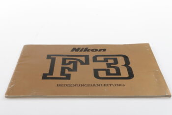 Nikon F3 Bedienungsanleitung