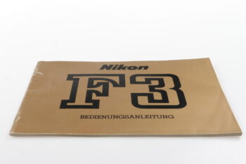 Nikon F3 Bedienungsanleitung