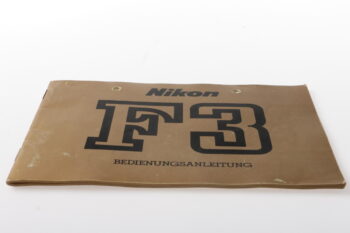 Nikon F3 Bedienungsanleitung