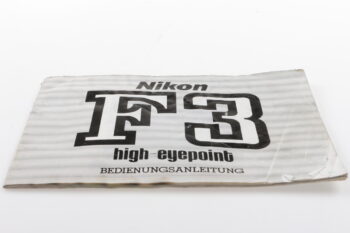 Nikon F3 HP Bedienungsanleitung