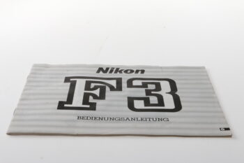 Nikon F3 Bedienungsanleitung