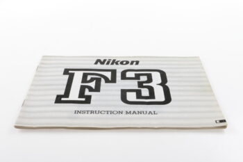 Nikon F3 Instruction Manual