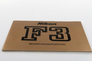 Nikon F3 + F3/T Bedienungsanleitung