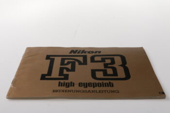 Nikon F3 HP Bedienungsanleitung
