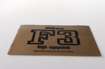 Nikon F3 HP Bedienungsanleitung