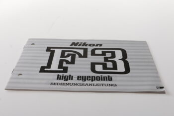 Nikon F3 HP Bedienungsanleitung