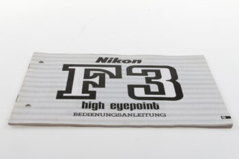 Nikon F3 HP Bedienungsanleitung