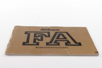 Nikon FA Bedienungsanleitung