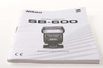 Nikon SB-600 Bedienungsanleitung