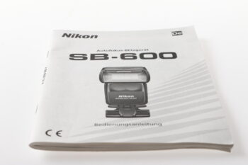 Nikon SB-600 Bedienungsanleitung