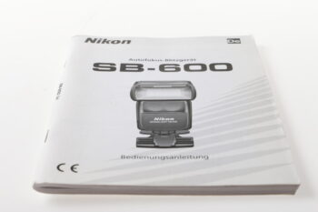 Nikon SB-600 Bedienungsanleitung