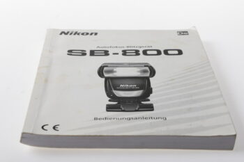 Nikon SB-800 Bedienungsanleitung