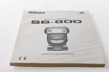 Nikon SB-800 Bedienungsanleitung