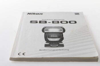 Nikon SB-800 Bedienungsanleitung