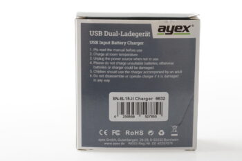 Ayex Ladegerät für Nikon EN-EL15