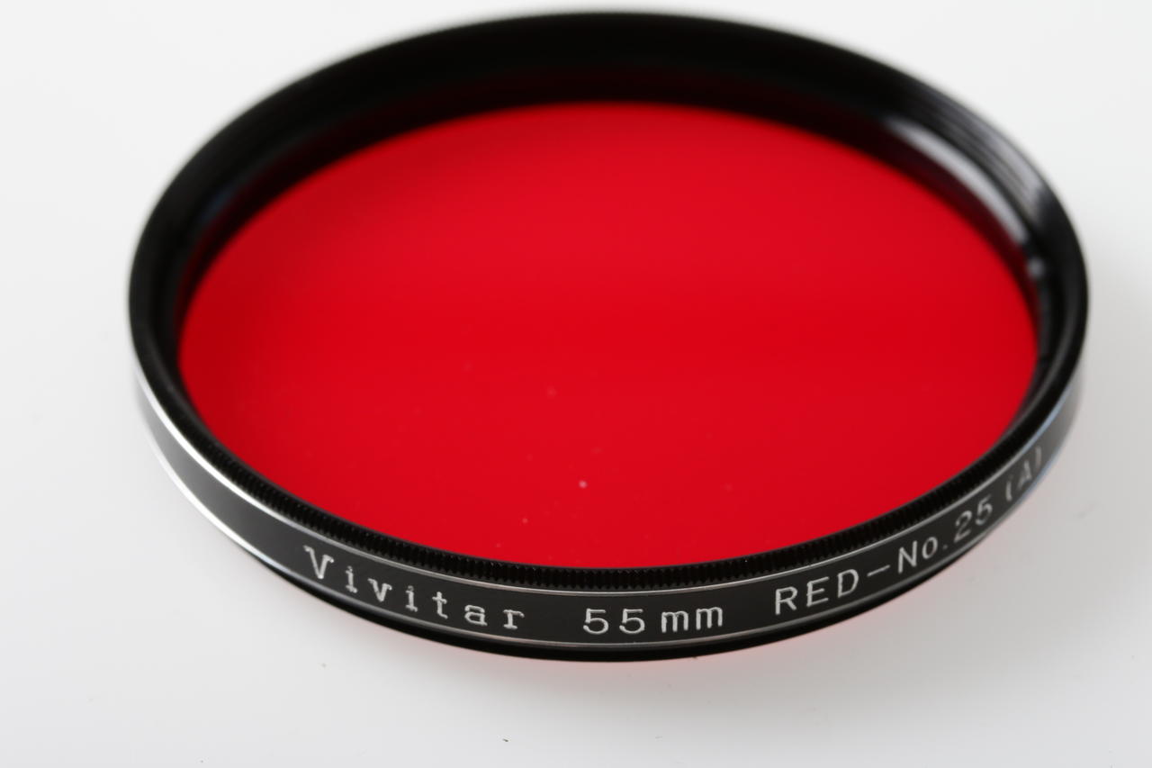 Vivitar Rotfilter 25A - Ø55mm