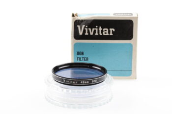Vivitar Blaufilter 80B / 48mm
