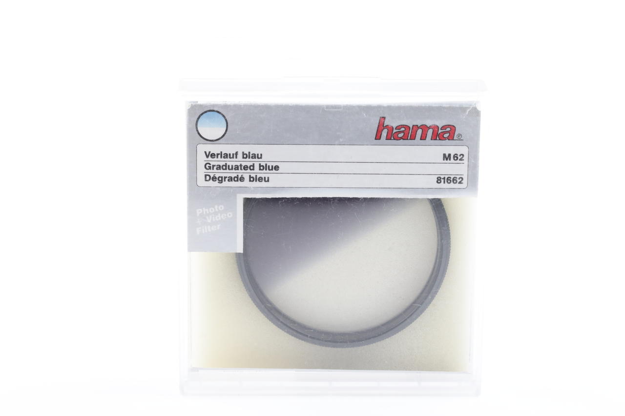 Hama Verlauffilter blau 62mm