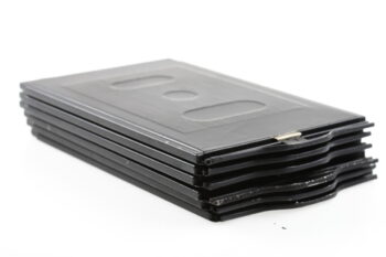 Planfilmkassetten 9x12cm mit Einlage 6,5x9cm - 6 Stück
