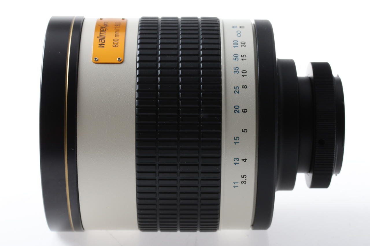 Walimex Pro 800mm f/8,0 Spiegeltele für T2 / Canon EF
