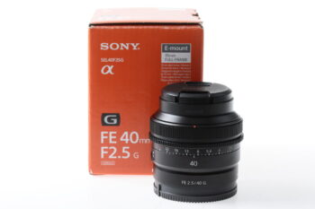 Sony FE 40mm f/2,5 G - #1800890