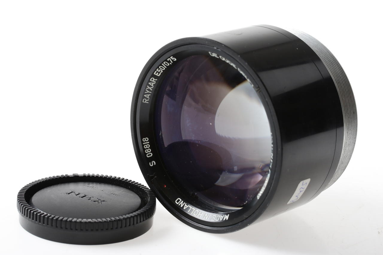 Rayxar E50mm 0,75 DE OUDE DELFT Bastlerlinse mit Sony Bajonett - #08818