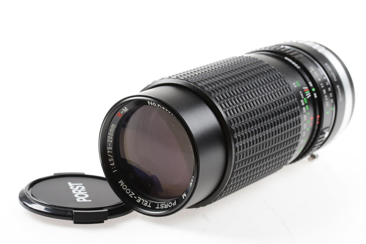 Porst Tele-Zoom SMC X-M 75-200mm f/3,5 mit NEX Adapter - #8406537