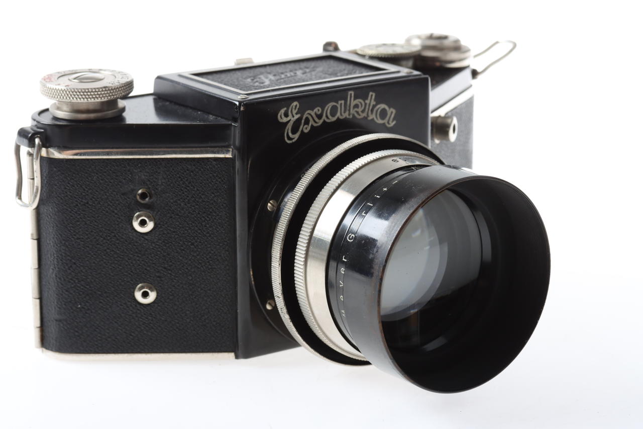 Ihagee Nacht Exakta. Typ 5.2 mit Primoplan 8cm f/1,9 - #544377