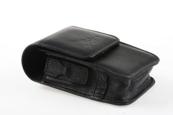 Leica Ledertasche - schwarz